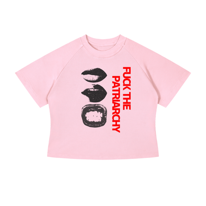 Women's Mineral Wash Crop T-Shirt