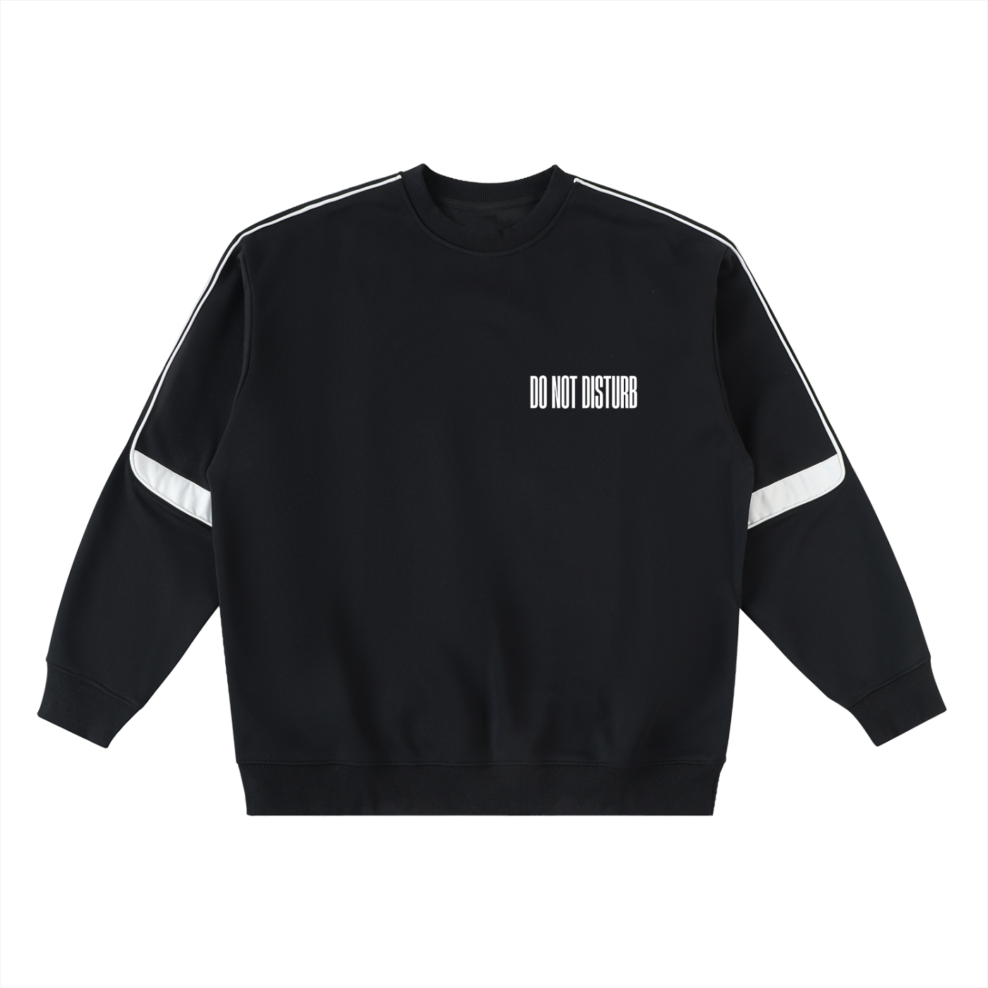 Oversized Crewneck Taped Sweatshirt
