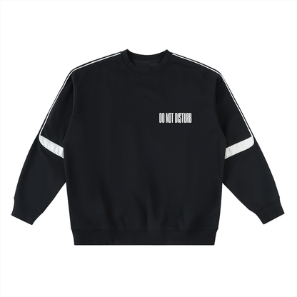 Oversized Crewneck Taped Sweatshirt